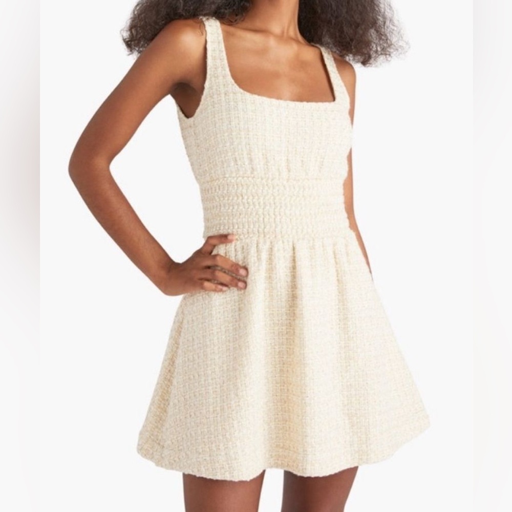 Hill House Cream Sleeveless Sundress for Weddings